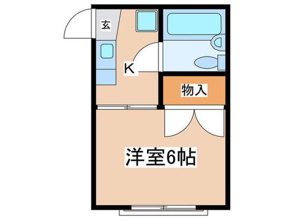 コスモ茅ヶ崎の物件間取画像